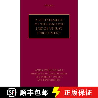 【3-4周达】A Restatement of the English Law of Unjust Enrichment [9780199669899]
