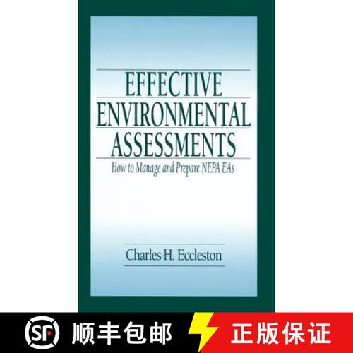 【3-4周达】精装 Effective Environmental Assessments: How to Manage and Prepare NEPA EAs [9781566705592]