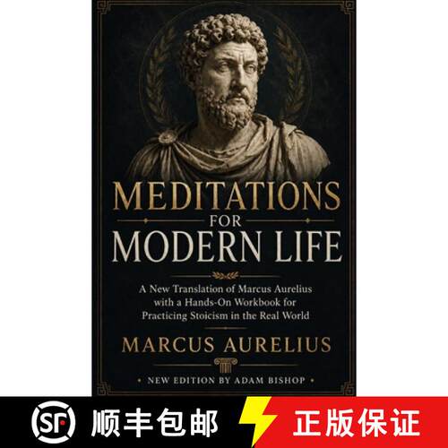 【3-4周达】Meditations for Modern Life: A New Translation of Marcus Aurelius with a Practical Stoic W... [9783691049855]