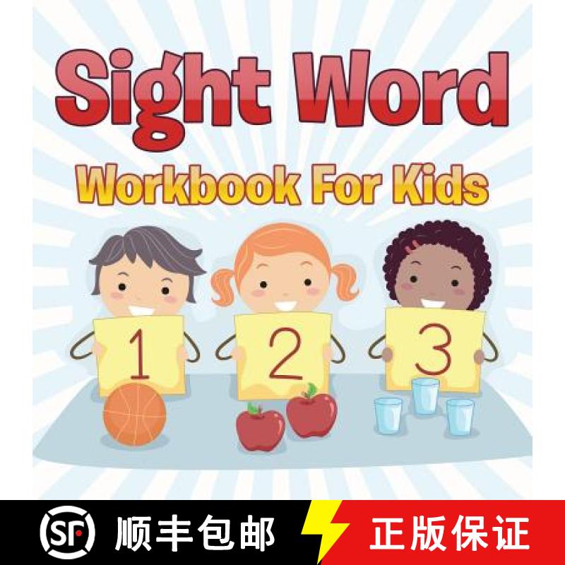 【3-4周达】Sight Word Workbook For Kids [9781681454825]