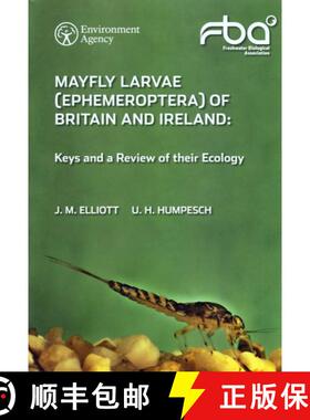 【3-4周达】Mayfly Larvae (Ephemeroptera) of Britain and Ireland [9780900386787]