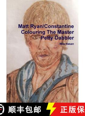 【3-4周达】Matt Ryan/Constantine Colouring The Master Petty Dabbler [9780244646004]