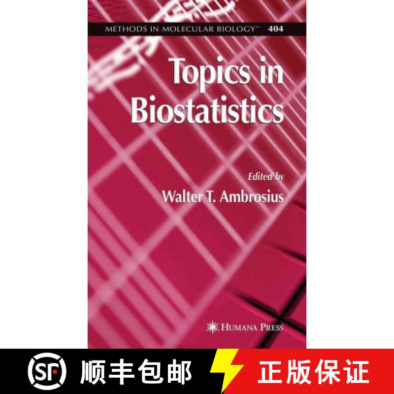 【3-4周达】Topics in Biostatistics [9781617376238]