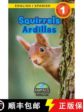 预订 Squirrels / Ardillas: Bilingual (English / Spanish) (Inglés / Español) Animals That Make a Dif... [9781774764015]