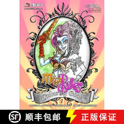 预订 MickMacks' Meatbucket MegaBabes' Colouring Book 1 [9780359343249]