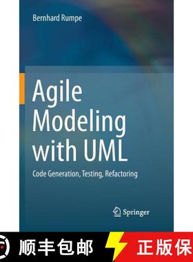 【3-4周达】Agile Modeling with UML : Code Generation, Testing, Refactoring [9783319864945]