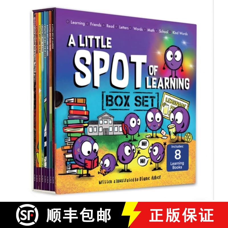 【3-4周达】A Little SPOT of Learning 8 Book Box Set (Books 33-40: Kind Words, Friendship, Learning wi... [9781951287856]