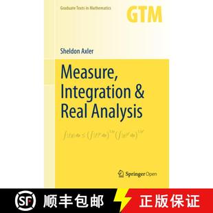 Measure Integration 9783030331429 测量 Analysis 整合与实证分析 Real 现货