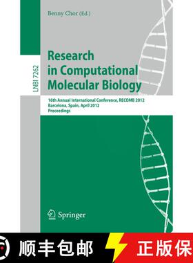 【3-4周达】Research in Computational Molecular Biology: 16th Annual International Conference, RECOMB ... [9783642296260]
