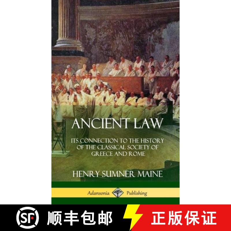 【2-3周达】Ancient Law: Its Connection to the History of the Classical Society of Greece and Rome (Ha... [9780359010073]