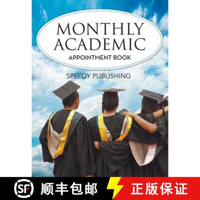 【3-4周达】Monthly Academic Appointment Book [9781681452128]