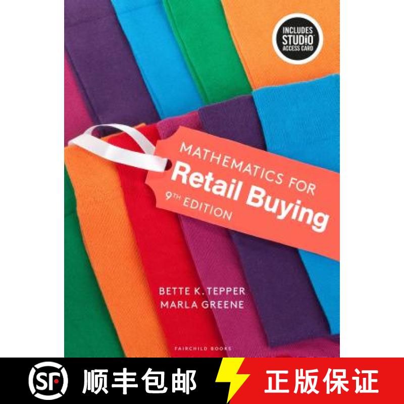 【3-4周达】Mathematics for Retail Buying: Bundle Book + Studio Access Card [With Access Code] [9781501356704]