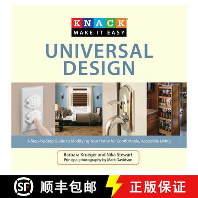 【3-4周达】Knack Universal Design : A Step-By-Step Guide To Modifying Your Home For Comfortable, Acce... [9781599216133]