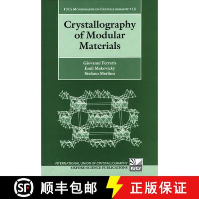 【3-4周达】Crystallography of Modular Materials [9780198526643]