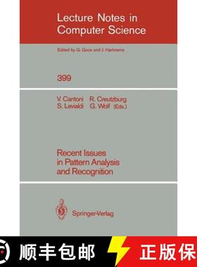 【3-4周达】Recent Issues in Pattern Analysis and Recognition [9783540518150]