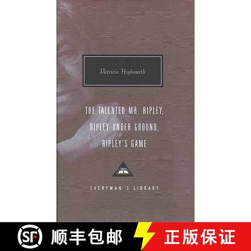 【3-4周达】精装 The Talented Mr. Ripley, Ripley Under Ground, Ripley's Game [9781857152623]