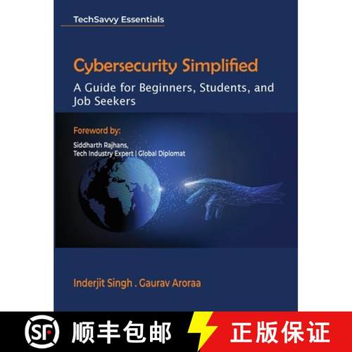 【3-4周达】Cybersecurity Simplified: A Guide for Beginners, Students, and Job Seekers [9788197419089]