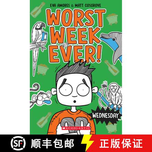 【3-4周达】Wednesday (Worst Week Ever #3): Volume 3 [9781338857580]