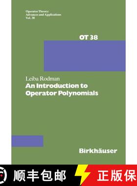 【3-4周达】An Introduction to Operator Polynomials [9783034899284]