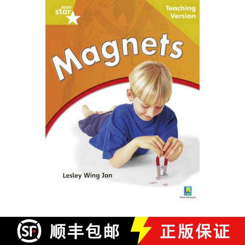 【3-4周达】Rigby Star Non-fiction: Guided Reading Gold Level: Magnets Teaching Version [9780433046646]
