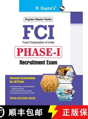 【3-4周达】Fci: PHASEI (Common Examination for All Posts) Exam Guide [9789388642354]