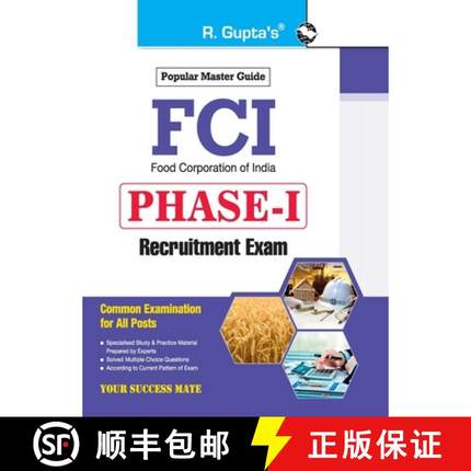 【3-4周达】Fci: PHASEI (Common Examination for All Posts) Exam Guide [9789388642354]