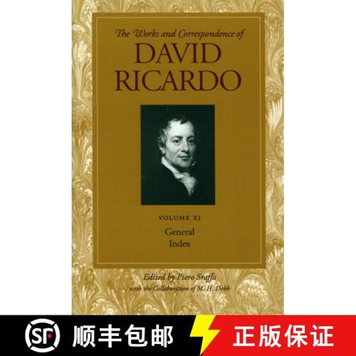 【3-4周达】Works and Correspondence of David Ricardo: General Index - General Index [9780865979758]
