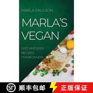 MARLA 9781804504864 BEGINNERS AND 3周达 EASY VEGAN FOR 2022 RECIPES FAST