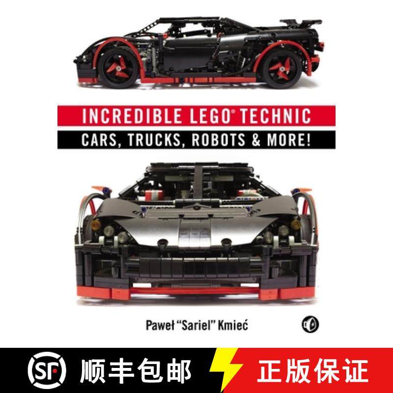 【3-4周达】Incredible Lego Technic: Cars, Trucks, Robots & More! [9781593275877]