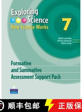 【3-4周达】Exploring Science : How Science Works Year 7 Formative and Summative Assessment Support Pa... [9781405892445]