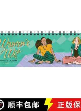【3-4周达】Women's Wit Undated Weekly Desk Pad Calendar [9781524858926]