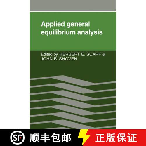 【3-4周达】Applied General Equilibrium Analysis [9780521070935]