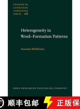 【3-4周达】Heterogeneity in Word-Formation Patterns: A corpus-based analysis of suffixation with -ee ... [9789027205858]