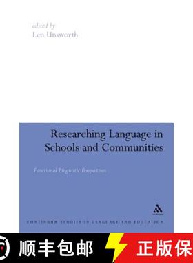 预订 Researching Language in Schools and Communities: Functional Linguistic Perspectives [9780826478719]