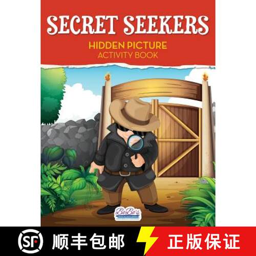 【3-4周达】Secret Seekers: Hidden Picture Activity Book [9781683273509]