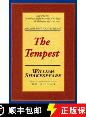 【3-4周达】The Tempest: Applause First Folio Editions [9781557832955]