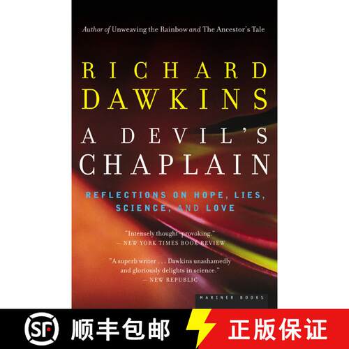 【3-4周达】A Devil's Chaplain: Reflections on Hope, Lies, Science, and Love [9780618485390]