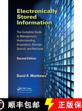 【3-4周达】Electronically Stored Information: The Complete Guide to Management, Understanding, Acquis... [9780367658489]