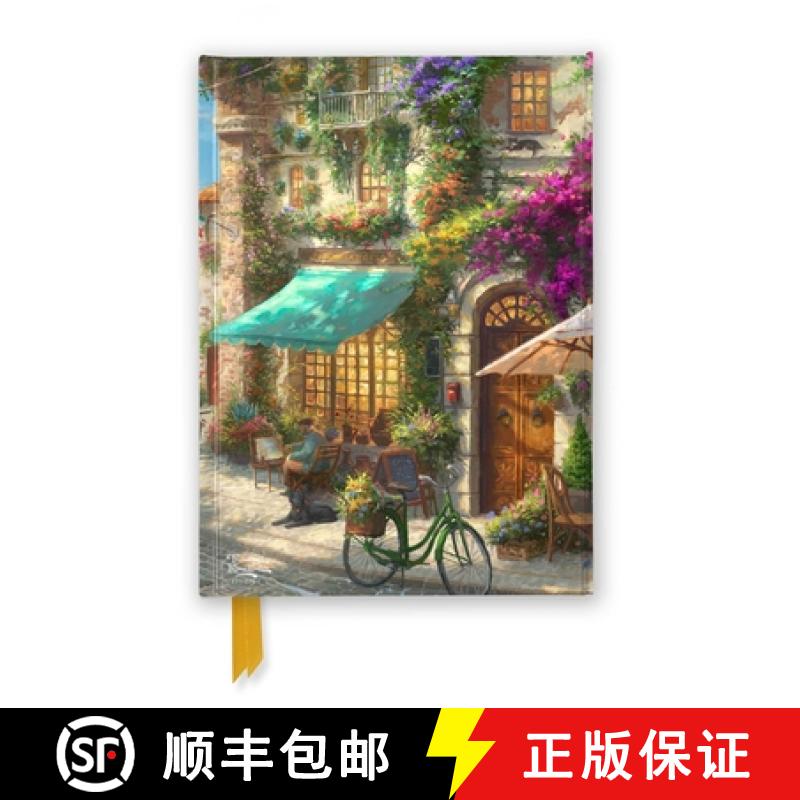 【3-4周达】Thomas Kinkade Studios: Italian Café (Foiled Journal) [9781804176504]