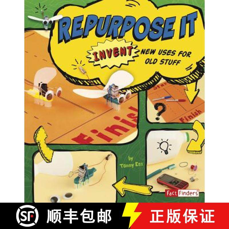 预订 Repurpose It: Invent New Uses for Old Stuff [9781429679831]