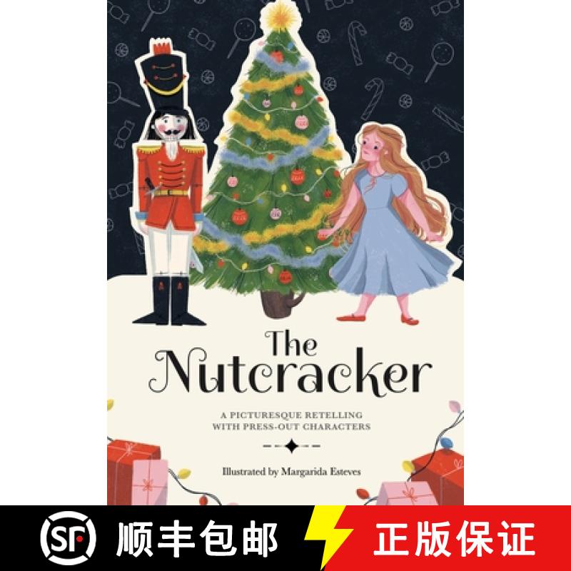 【3-4周达】Paperscapes: The Nutcracker: A Picturesque Retelling with Press-Out Characters [9781783127177]
