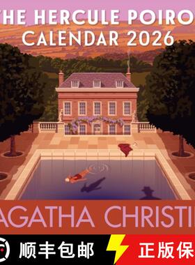 【3-4周达】Agatha Christie's Hercule Poirot Calendar 2026 [9780063447240]