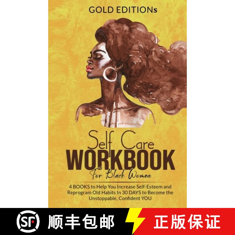 【3-4周达】Self-Care Workbook for Black Women: 4 BOOKS to Help You Increase Self-Esteem [9781803470504]