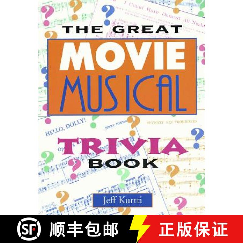 【3-4周达】The Great Movie Musical Trivia Book [9781557832221]