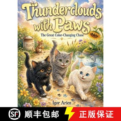 【3-4周达】Thunderclouds with Paws: The Great Color-Changing Chase [9798256132699]