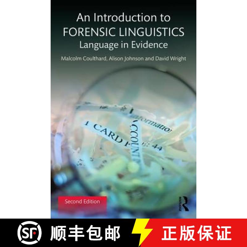 【3-4周达】An Introduction to Forensic Linguistics: Language in Evidence [9781138641716]
