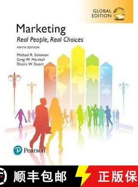 【3-4周达】Marketing: Real People, Real Choices plus Pearson MyLab Marketing with Pearson eText, Glob... [9781292221212]