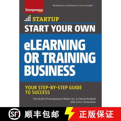 【3-4周达】Start Your Own eLearning or Training Business : Your Step-By-Step Guide to Success [9781599185736]