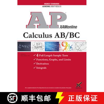 【3-4周达】AP Calculus Ab/BC [9781607876380]