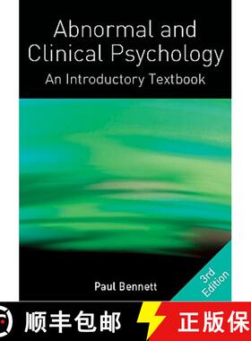 【3-4周达】Abnormal and Clinical Psychology: An Introductory Textbook: An Introductory Textbook [9780335237463]
